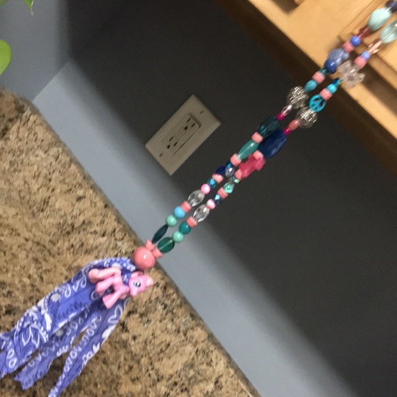 “My Little Pony” Party Time Necklace OOAK - Picture 8 of 9
